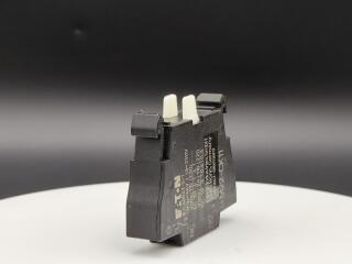 контактный элемент, пружинные Зажимы, крепление спереди, 1 замыкающий +1 размыкающий контакты