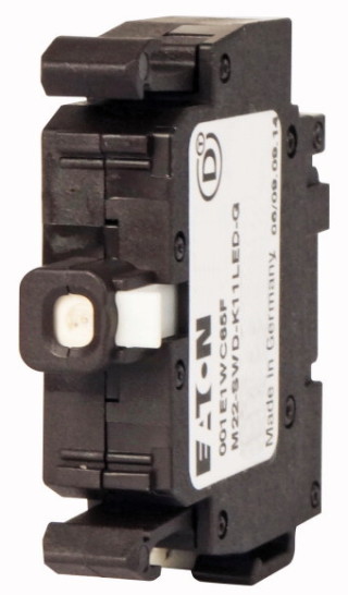 Светодиод для использования с системой SmartWire, цвет белый, +1 перекидной контакт