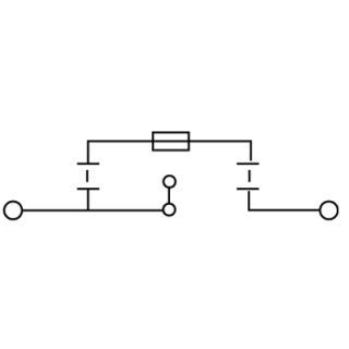 Клемма с предохранителем WSI 4/LD 10-36V AC/DC