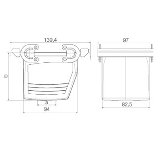 Корпус HDC 32B KBU 1PG29G