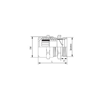 Кабельные вводы VG M40 - MS 1/EMV