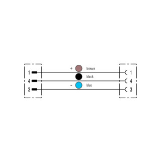 Кабель данных SAIL-M8GM12G-3-0.3U