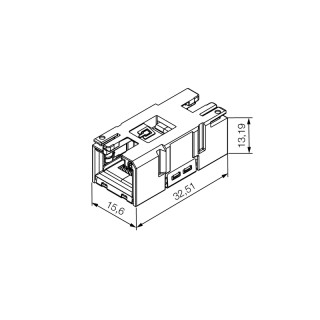 Матрица USB IE-BI-RJ45-C