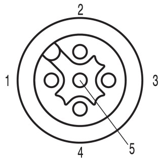 Шинный кабель SAIL-M12GM12G-CD-0.25A