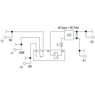 Реле безопасности TRS 120VACRC 1CO C1D2