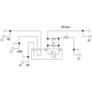 Реле безопасности TRS 12VDC 1COAU C1D2