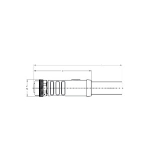 Гнездо произвольной сборки| SAIL-M12BG-T-1.5P