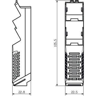 Корпуса для электроники CH20M22 S PPSC BK 2010