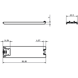 Корпуса для электроники CH20M22 C BK 1819