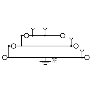 Клеммы PE A3T 2.5 PE