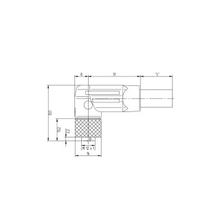 Круглые соед. разъемы|Прово SAIL-M12BW-L-1.5P