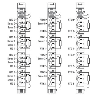 Штекерный соединитель печат UR20-4AI-RTD-HP-DIAG