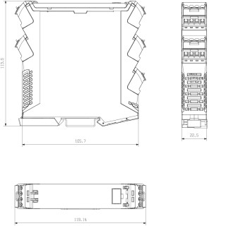 Измерительный мостовой прео ACT20P-UI-2RCO-DC-P