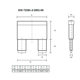 Измерительная клемма с разм AFS 2.5 CF 2C 24V BK