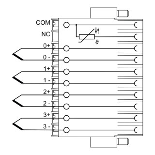 Штекерный соединитель печат BL-I/O 3.50/10F CJC AU BK BX