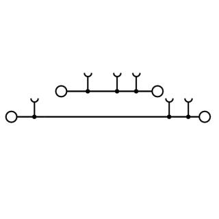 Проходная клемма A2T 1.5 BL