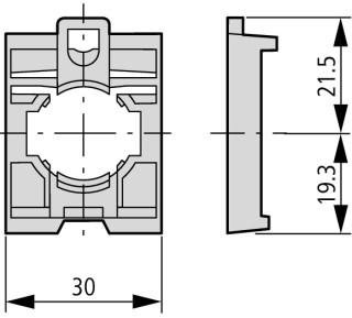Крепежный адаптер для 3-х контактных или светодиодных элементов
