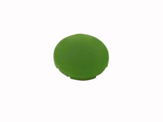 Кнопочный шильдик , зеленый , пустой