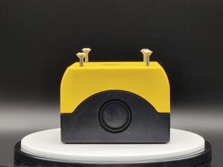 Корпус для поверхостного монтажа, для аварийной кнопки, цвет желтый