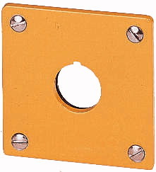 Лицевая панель для встроенного монтажа, желтый, 1 устанавливаемый элемент