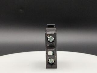 Светодиод с винтовым Зажимом 12-30В (АС), 8-15А, крепление на монтажное основание, цвет зеленый