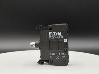 Светодиод с пружинным Зажимом 12-30В (АС), 8-15А, крепление спереди, цвет красный