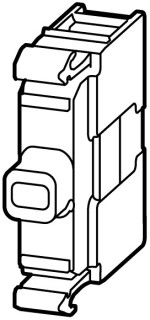 Светодиод с пружинным Зажимом 85-264В (АС), 5-15А, переднее крепление, цвет белый