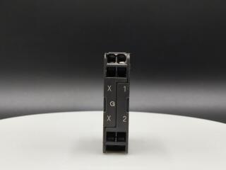 Светодиод с пружинным Зажимом 85-264В (АС), 5-15А, переднее крепление, цвет зеленый