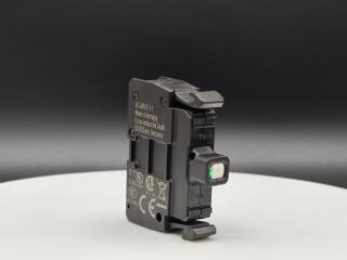 Светодиод с пружинным Зажимом 85-264В (АС), 5-15А, переднее крепление, цвет зеленый