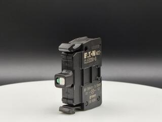 Светодиод с пружинным Зажимом 85-264В (АС), 5-15А, переднее крепление, цвет зеленый