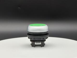 Головка кнопки без фиксации, цвет зеленый с обозначение I