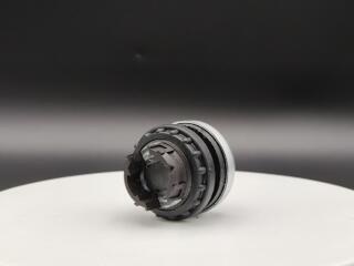 Головка кнопки с фиксацией, цвет черный