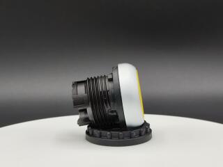 Головка кнопки с фиксацией, цвет желтый