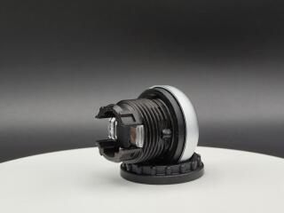 Головка кнопки с фиксацией, цвет желтый