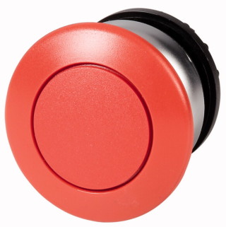 Головка кнопки грибовидная, без фиксации, цвет красный