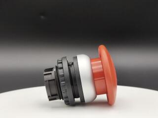 Головка кнопки грибовидная, без фиксации, цвет красный