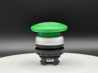 Головка кнопки грибовидная, без фиксации, цвет зеленый