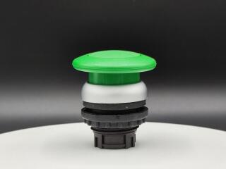 Головка кнопки грибовидная, без фиксации, цвет зеленый