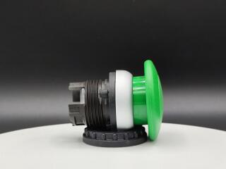 Головка кнопки грибовидная, без фиксации, цвет зеленый