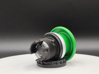 Головка кнопки грибовидная, без фиксации, цвет зеленый