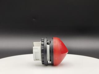 Сигнальная лампа, выступающая коническая, цвет красный