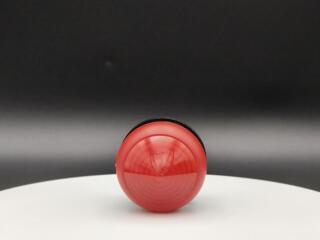 Сигнальная лампа, выступающая коническая, цвет красный