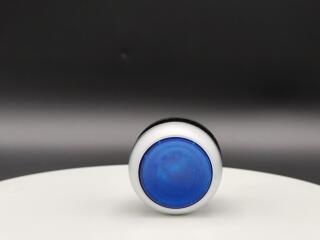 Головка кнопки с подсветкой, цвет синий, изменение ф-ии с фиксацией/без фиксации