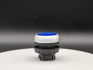 Головка кнопки с подсветкой, цвет синий, изменение ф-ии с фиксацией/без фиксации