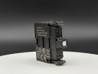 Светодиод с винтовым Зажимом 85-264В (АС), 5-15А, крепление спереди, цвет синий