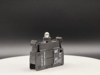 Светодиод с пружинным Зажимом 12-30В (АС), 8-15А, крепление спереди, цвет синий