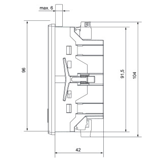 Measuring instrument, elect ENERGY METER 520-24