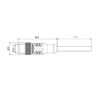 Круглые соед. разъемы|Прово SAIL-M12GM12G-12S4.0U