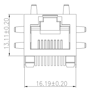 Матрица USB RJ45C5 T1U 2.8E4N TY