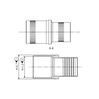 Компон. соединит. разъемов HDC MBUS CF 9.7